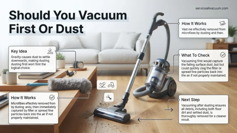 Should You Vacuum First Or Dust? Expert 2027 Guide