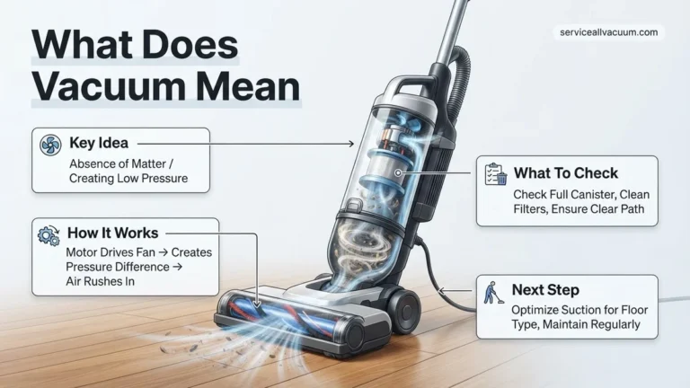What Does Vacuum Mean Real Definitions & Expert Guide 2027