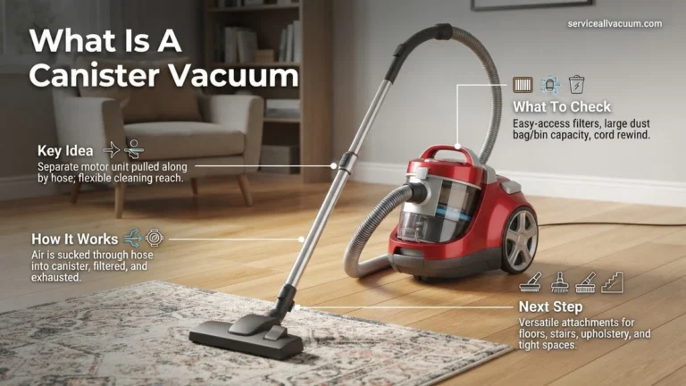 What is a Canister Vacuum Expert Guide to its Real 2027