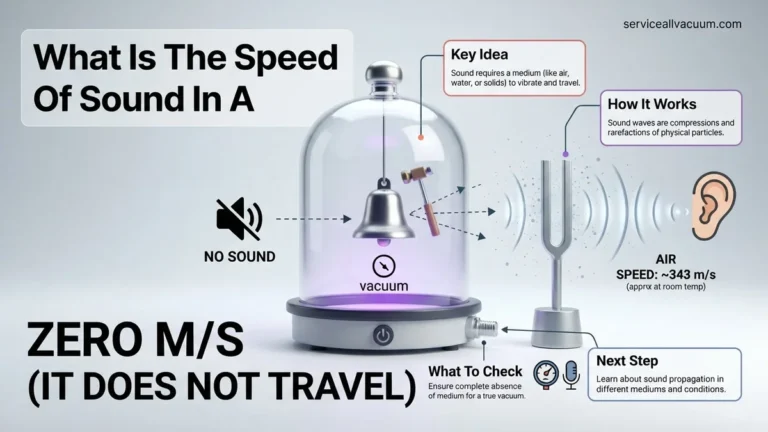 What is the Speed of Sound in a Vacuum? Expert Guide 2027