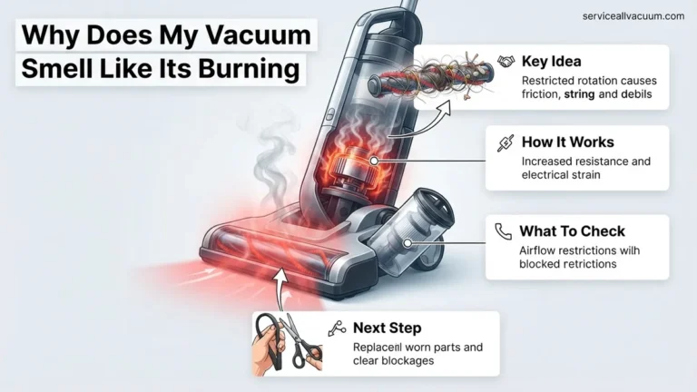 Why Does My Vacuum Smell Like It’s Burning? Expert Fix 2027