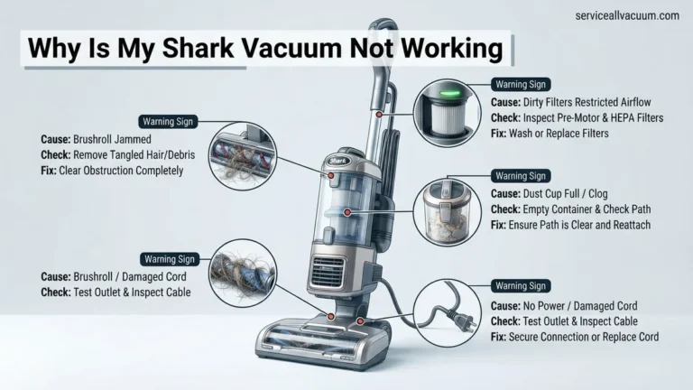 Why Is My Shark Vacuum Not Working? Expert Fixes 2027 Guide