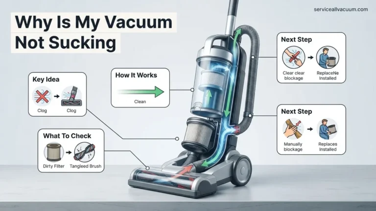 Why Is My Vacuum Not Sucking? Expert Step-by-Step Fix 2027